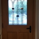 Porte d'entreé inspiration art déco