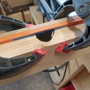 Porte Frêne et stratifié noir mat n°2