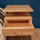 Tables de nuit suspendues