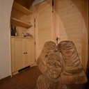 Doubles portes en anse de panier