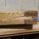 Assemblage a faux-tenons  Support  tour à bois