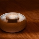 Un donut creux, mes débuts en tournage sur bois