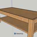 Table basse - double plateau
