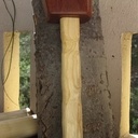 Maillet en cumaru et micocoulier