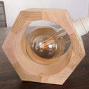 Lampe hexagone