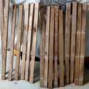 Dessous de plats en bois de récup