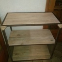 Console d'entrée style industriel