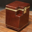 Restauration Malle automobile acajou 1900 .Louis Vuitton