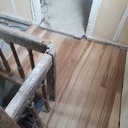 Réfection d'un palier et habillage d'un très vieil escalier