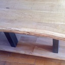 Table basse en chêne by Tito. M