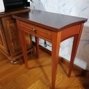 Console acajou et wengé