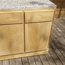 Meuble cuisine sur roulettes