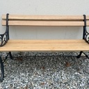 Restauration d'un banc en chêne