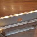 cadre final sans son chapeau + 2 feuilles avec lumière intercalée