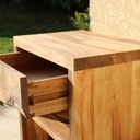 Tables de chevet en  noyer