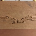 Prototype de sculpture pour trapèze d'horloge comtoise