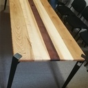 Table de réunion et de visioconférence