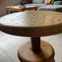 Rénovation de 2 tabourets bois avec vis