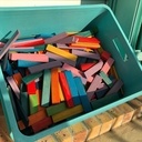 450 Kapla, couleur arc-en-ciel