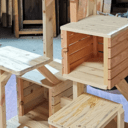 Arbre a chat en bois de palette