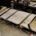 Meuble tv etagere verre