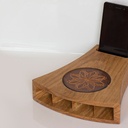 Collaboration avec un maroquinier.