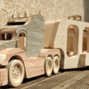 Camion américain transport de véhicules