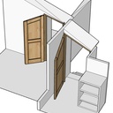 Portes d’intérieur sous rampant