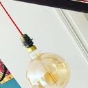 Lampe Bois de recup d'autres projet / Palettes brulées