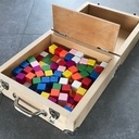 Box & Blocks : valisette pour exercices de psychomotricité