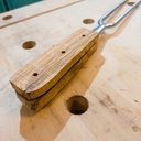 Un manche de fouchette à poulets