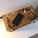 Boite de recharges USB et enceinte intégrée