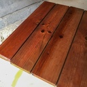 Finition à l'huile de lin