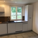 Cuisine plan de travail noyer