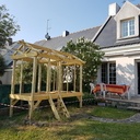 Cabane sur pilotis