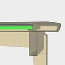 Création Table Rectangulaire de Salle à Manger