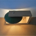 Une autre lampe avec abat-jour vintage