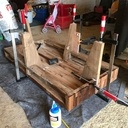 Table basse en chêne