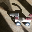 Petit basset en chêne