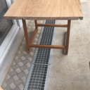 Table basse style industriel