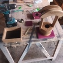 Lampe porte casque