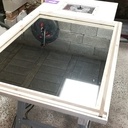 Cadre de miroir avec inserts