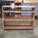 Etagère caisson hêtre pour cuisine