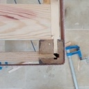 Table et bancs de jardin