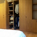 Dressing et étagères suspendues