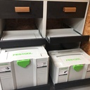 Tiroirs FEST...Timothy WILMOTS pour systainers.