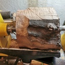 Bonbonnière en noyer