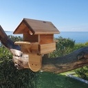 Mangeoire oiseaux en pin