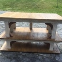 Petite table en bois de palette