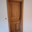 Portes traditionnelles en chêne avec loquet poucier